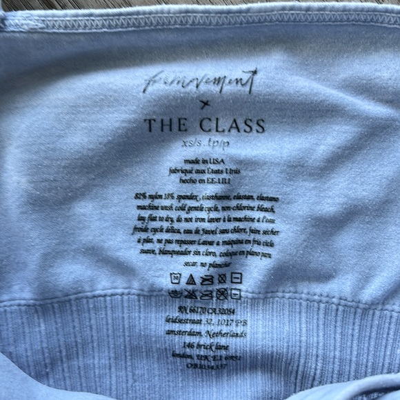 FP NWOT Good Karma Crop in Ocean Breeze- XS/S - Picture 7 of 8